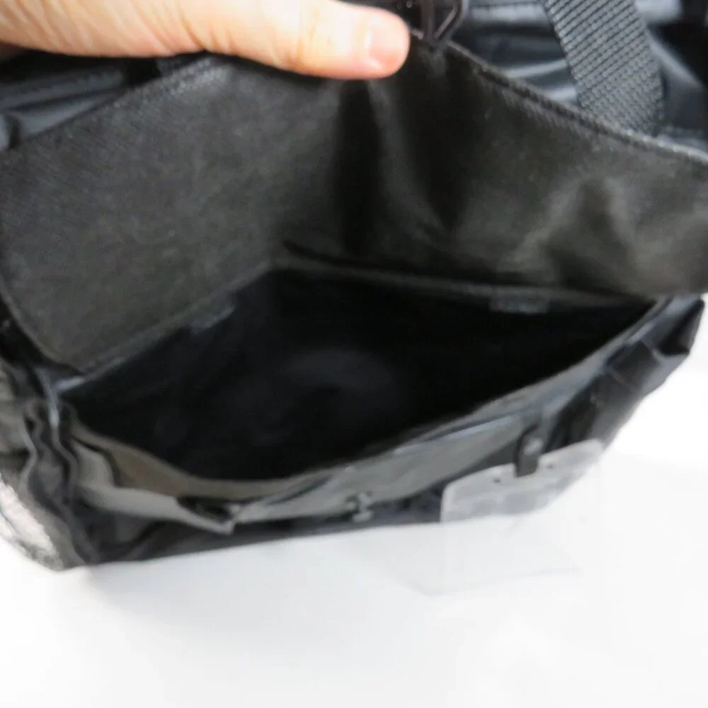 Diaper Bag Black New w/o Tags Water Resistant Hand & Shoulder Strap